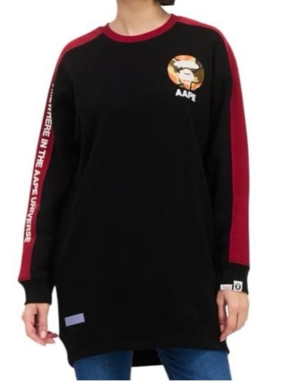 AAPE By A Bathing Ape (BAPE) Sweatshirt Dress